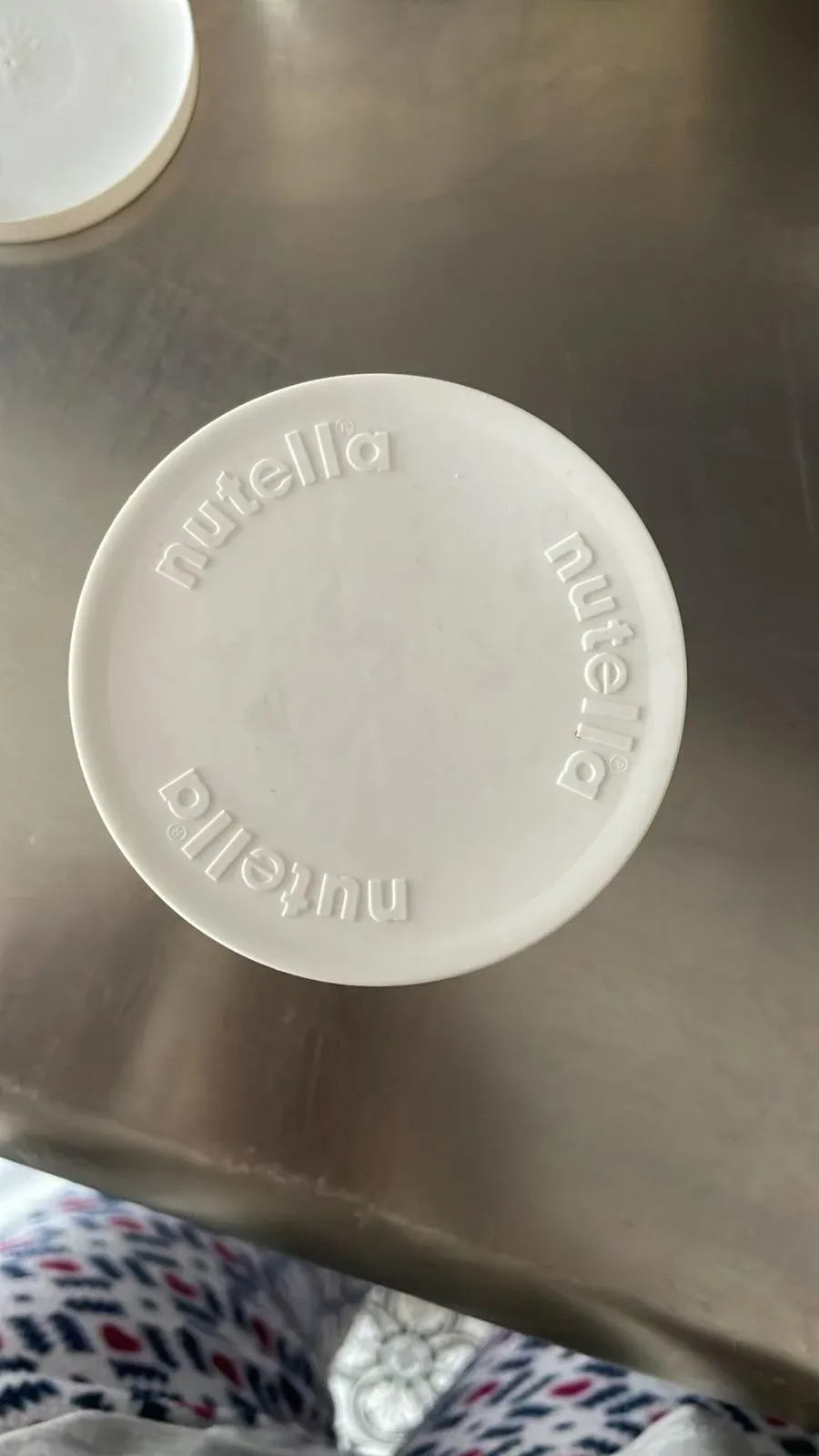 Botes de cristal nutella
