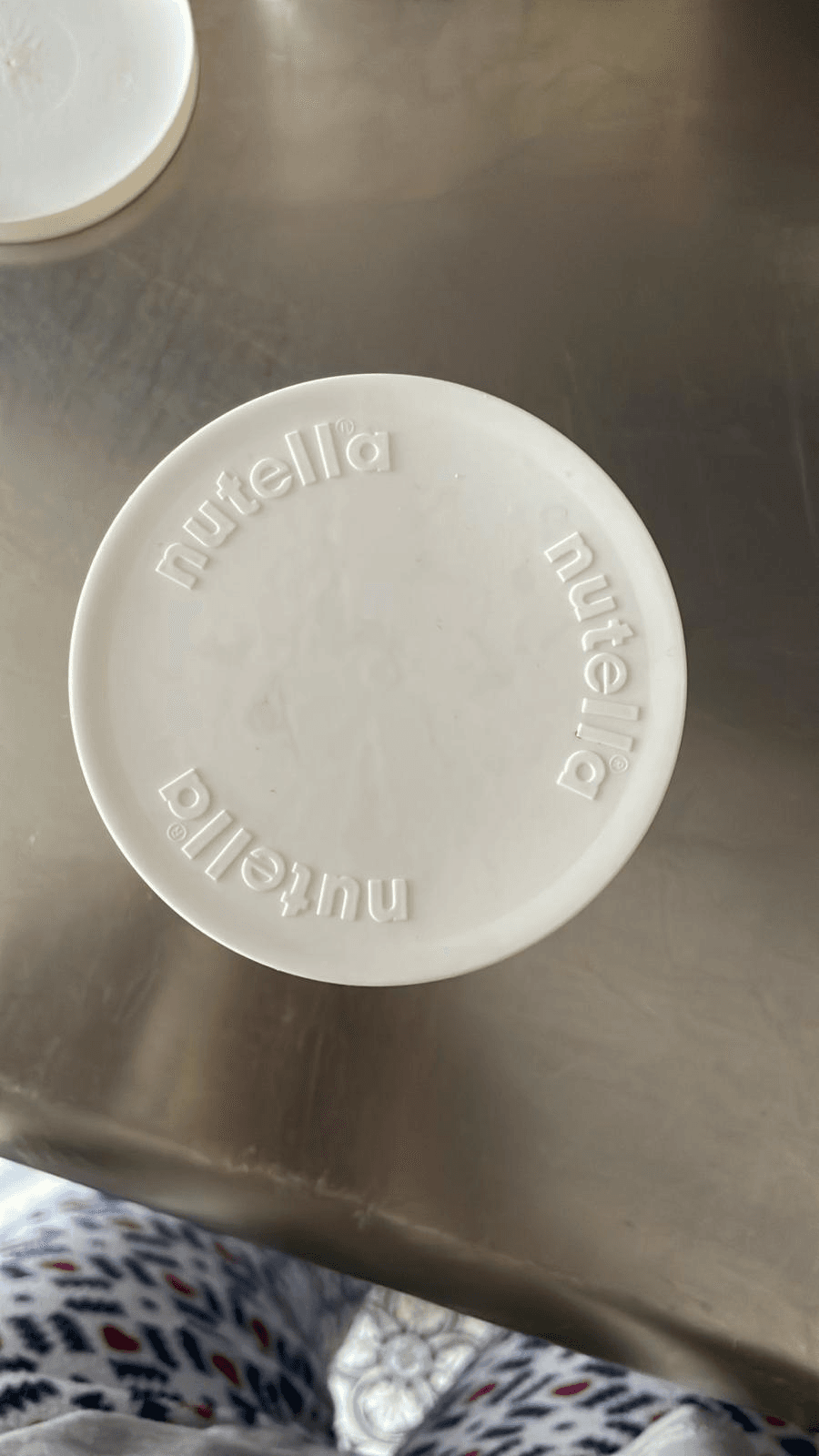 Botes de cristal nutella